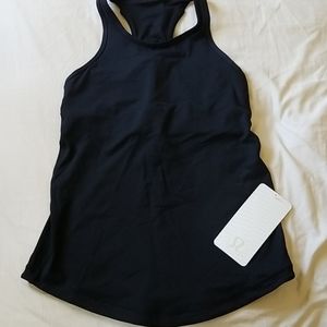 Brand New Lululemon Black Final Lap Tank